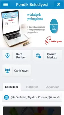 Pendik Belediyesi android App screenshot 4